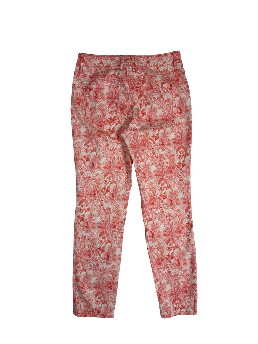 Tommy Bahama Boracay Beach High Rise Ankle Jeans Tropical Floral Summer Sz 4x28 - Picture 2 of 12